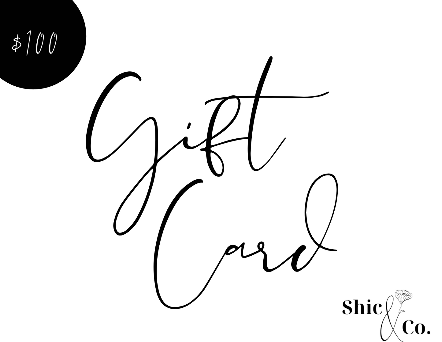 ShicandCo. Gift Card